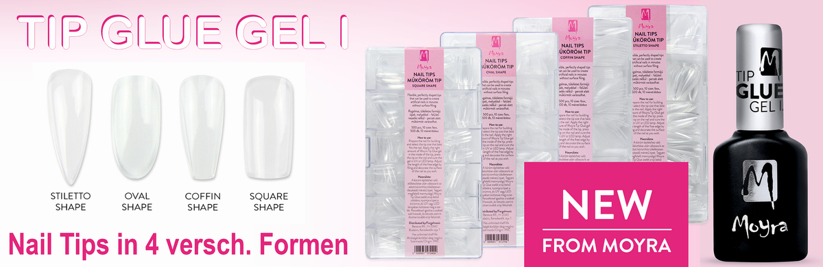 Tip Glue Gel 1 & NAIL TIPS in 4 versch. Formen - Jetzt NEU!!! Tip Glue Gel 1 & NAIL TIPS in 4 versch. Formen - Jetzt NEU!!!